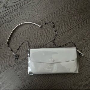 MAISON MARGIELA - White Chain Strap Shoulder Bag